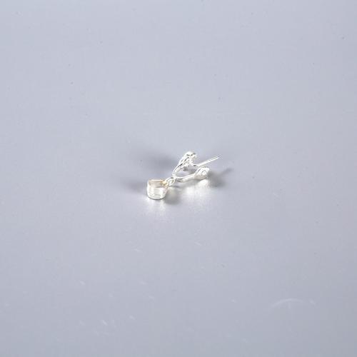 925 Sterling Silver Pinch Bail, DIY & different size for choice, Sold By PC