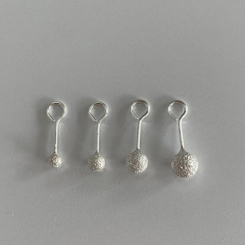 Argent sterling 925 épingle à oeillet, multifonctionnel & DIY & normes différentes pour le choix, Vendu par paire