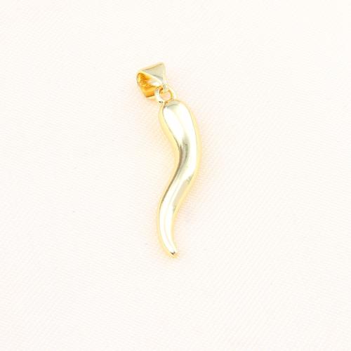 Brass Jewelry Pendants, gold color plated, DIY, nickel, lead & cadmium free, 30x5mm, Sold By PC