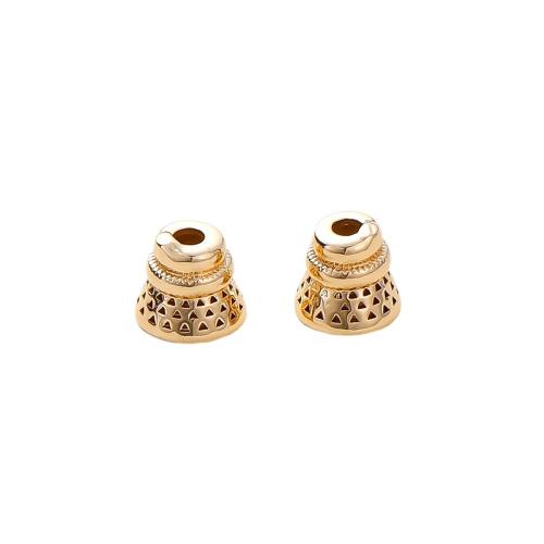 Brass Spacer Beads plated DIY Sold By PC