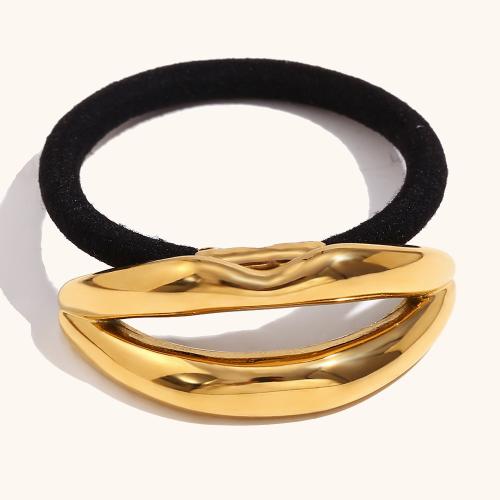 Ponytail Holder 304 Stainless Steel with Rubber Band for woman Sold By PC