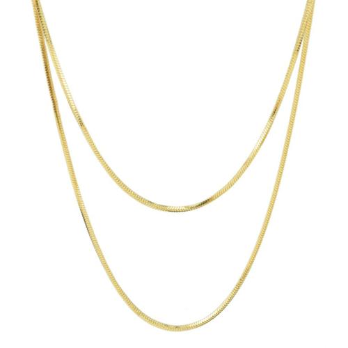 Collar de cadena de suéter de acero inoxidable, acero inoxidable 304, con 7cm extender cadena, Joyería & para mujer, longitud aproximado 120 cm, Vendido por UD