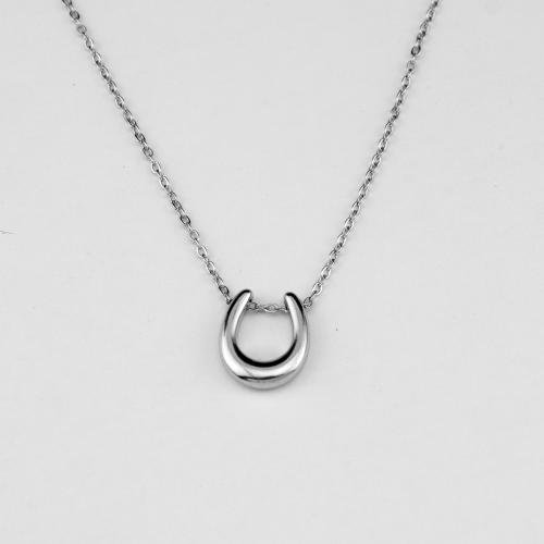 Stainless Steel Jewelry Necklace, 304 Stainless Steel, fashion jewelry & Unisex & different size for choice, Sold By PC