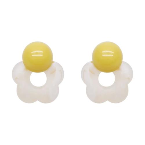 Acrylic Jewelry Earring fashion jewelry & for woman Sold By Pair