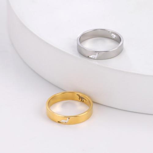 Edelstahl Ringe, 304 Edelstahl, Modeschmuck & unisex & verschiedene Größen vorhanden, keine, verkauft von PC