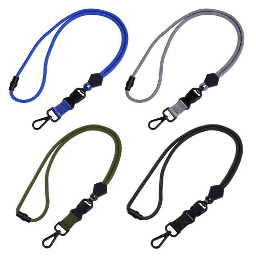 Polyester Cellphone Lanyard, with Plastic & Tibetan Style, durable, more colors for choice, 10PCs/Lot, Sold By Lot