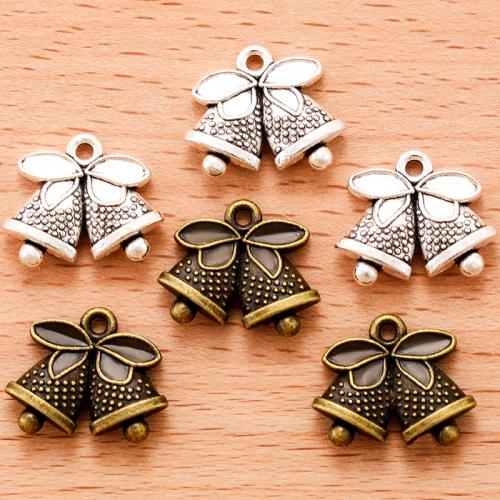 Zinc Alloy Christmas Pendants plated DIY Sold By Bag