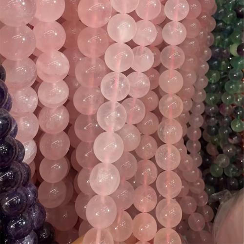 Natural Rose Quartz Beads, Round, DIY & different size for choice, Sold Per Approx 38-40 cm Strand