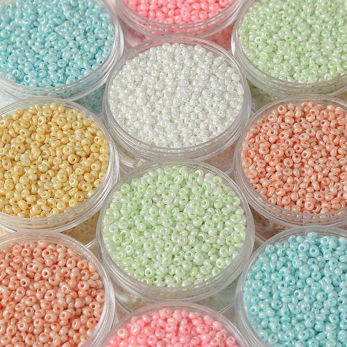 Opaque Glass Seed Beads, Seedbead, DIY, more colors for choice, 4mm, Approx 100PCs/Bag, Sold By Bag