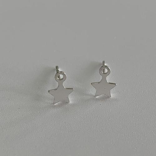 925 Sterling Silver Earring Post DIY Sold By Pair