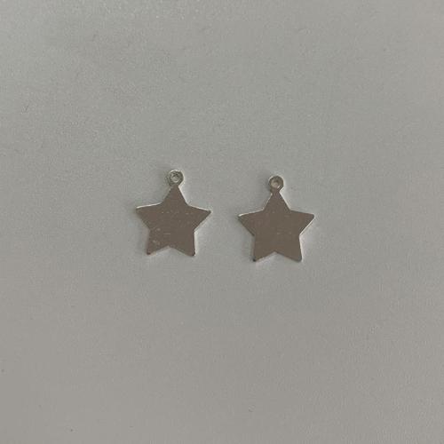 925 Sterling Silver Pendant, Star, DIY & different size for choice & different styles for choice, Sold By PC