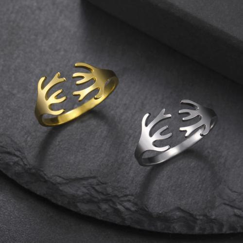 Stainless Steel Finger Ring 304 Stainless Steel fashion jewelry & Unisex Sold By PC