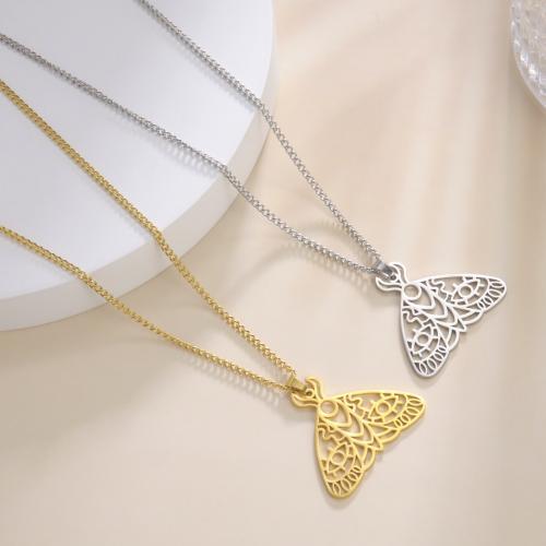 Stainless Steel Jewelry Necklace, 304 Stainless Steel, with 5cm extender chain, plated, fashion jewelry, more colors for choice, 35.40x30.40mm, Length:45 cm, Sold By PC