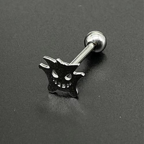 Fashion Personality Body Piercing Jewelry And Accessories, Titanium Steel, Unisex & different size for choice & different styles for choice, original color, Sold By PC