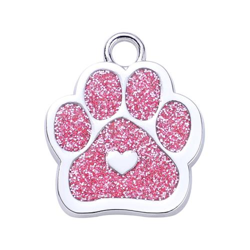 Zinc Alloy Pet Tag plated DIY Sold By PC