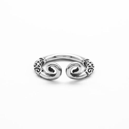 Stainless Steel Finger Ring 304 Stainless Steel fashion jewelry & Unisex original color Sold By PC