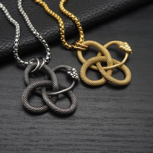 Collier de bijoux en acier inoxydable, Acier inoxydable 304, bijoux de mode & styles différents pour le choix & pour homme, plus de couleurs à choisir, Vendu par PC