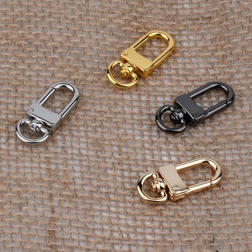 Tibetan Style Key Clasp Setting, fashion jewelry, more colors for choice, 35x14mm, Sold By PC