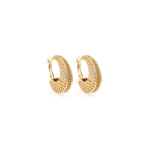 Brass Leverback Earring gold color plated fashion jewelry & for woman nickel lead & cadmium free Sold By Pair