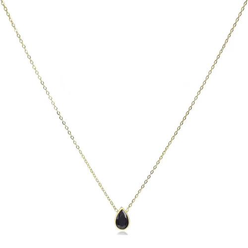 Cubic Zircon Micro Pave Brass Necklace plated micro pave cubic zirconia & for woman Sold By PC