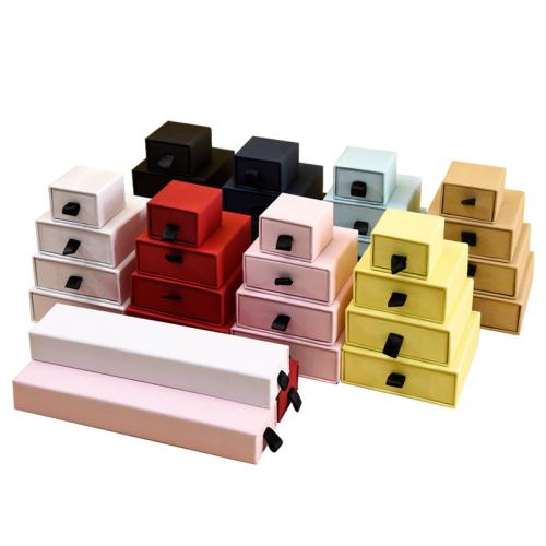 Jewelry Gift Box Paper dustproof & multifunctional Sold By PC