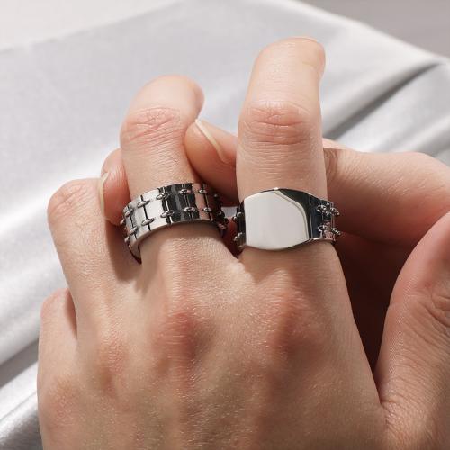 Stainless Steel Finger Ring, 304 Stainless Steel, Vacuum Ion Plating, different size for choice & different styles for choice & for man, more colors for choice, Sold By PC