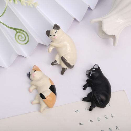 Mobile Phone DIY Decoration, Resin, Cat, hand drawing, different styles for choice, more colors for choice, Sold By PC