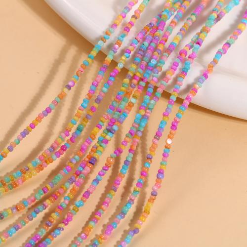 Natural Freshwater Shell Beads, DIY, multi-colored, 3mm, 170PCs/Strand, Sold By Strand