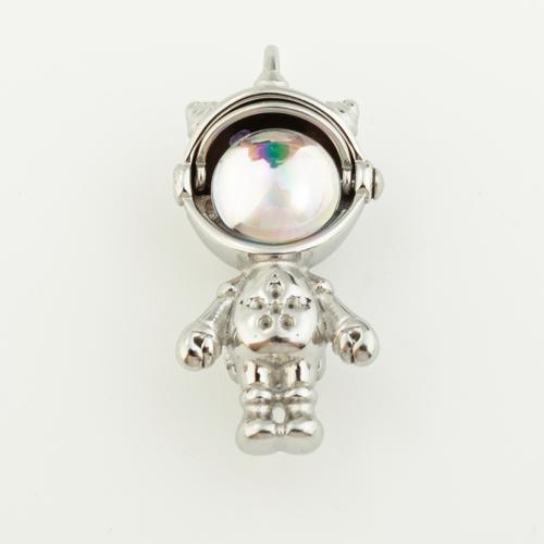 Stainless Steel Pendants, 304 Stainless Steel, DIY, original color, 33x26mm, Hole:Approx 4mm, Sold By PC