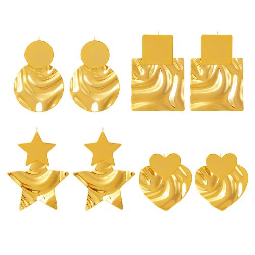 Brass Stud Earring, 18K gold plated, fashion jewelry & different styles for choice & for woman, Sold By Pair