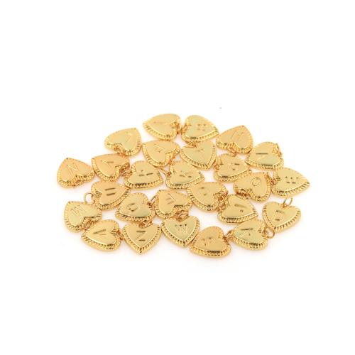 Monili d'ottone Ciondoli, ottone, placcato, DIY & stili diversi per la scelta, oro, 19x15x2.50mm, Venduto da PC