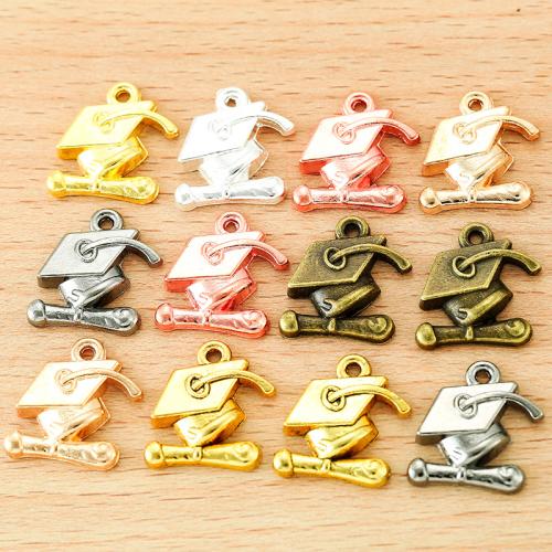 Zinc Alloy Hat Pendants plated DIY Sold By PC