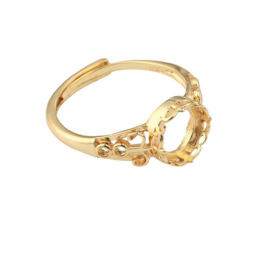 Brass Bezel Ring Base, DIY & different styles for choice & micro pave cubic zirconia, Sold By PC