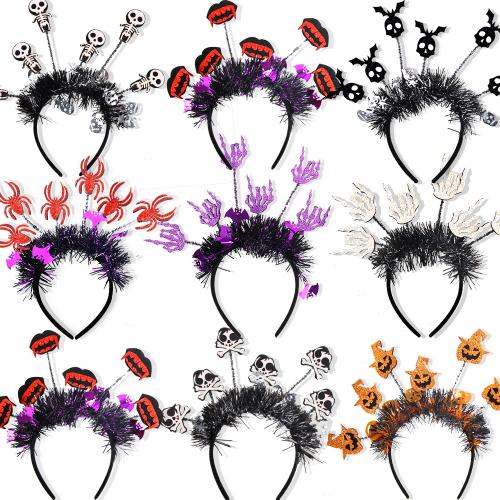 Felt Hair Band, with PET, Halloween Design & Unisex & different styles for choice, more colors for choice, Sold By PC