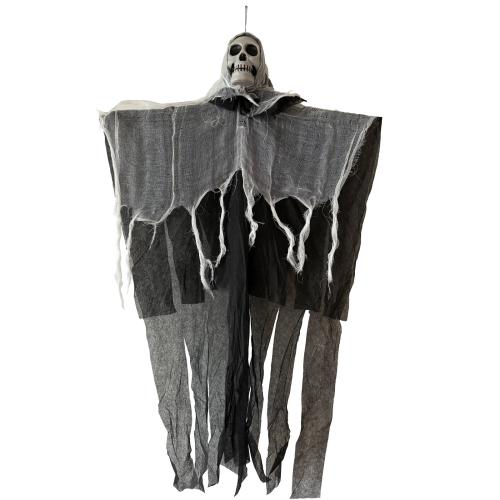 Non-woven Fabrics Halloween Ornaments, Halloween Design & lightening, black, 600x800x80mm, Sold By PC