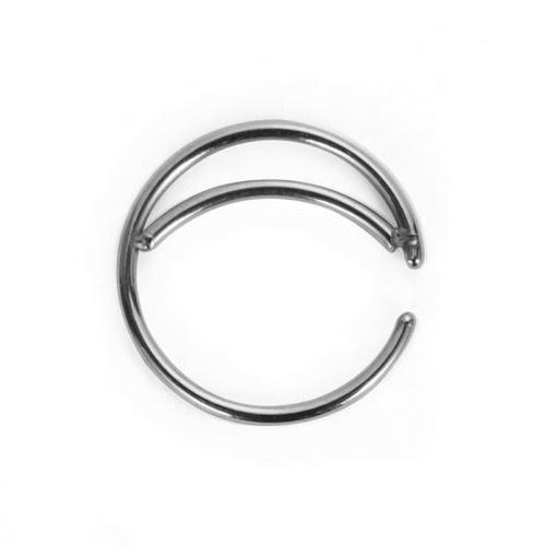 Stainless Steel Nose Piercing Jewelry, 304 Stainless Steel, plated, Unisex, more colors for choice, 0.80x8mm, Sold By PC