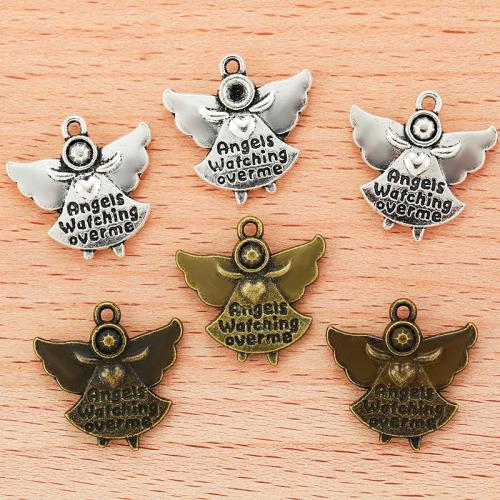 Zinc Alloy Pendants Angel plated DIY Sold By PC