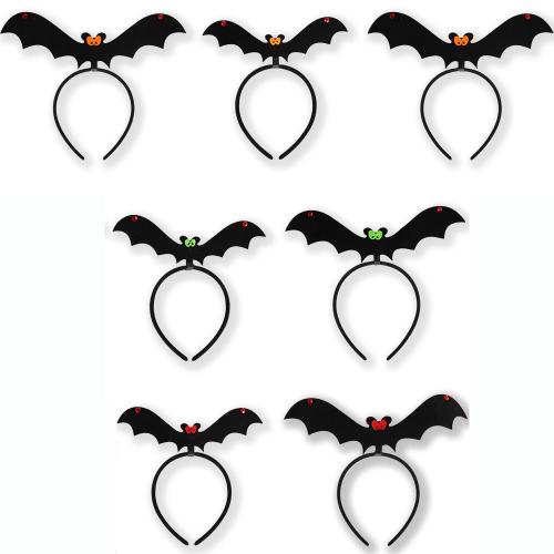 PET Hair Band, med Filt, Bat, håndlavet, Halloween Design & forskellige stilarter for valg, Solgt af PC