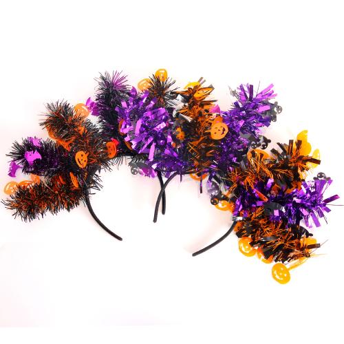 PET Hair Band, with Iron, handmade, Halloween Design & different styles for choice, Sold By PC