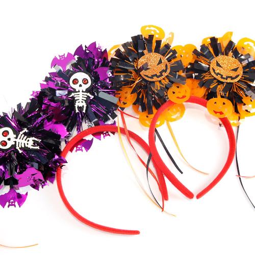 PET Hair Band with Glitter handmade Halloween Design Sold By PC