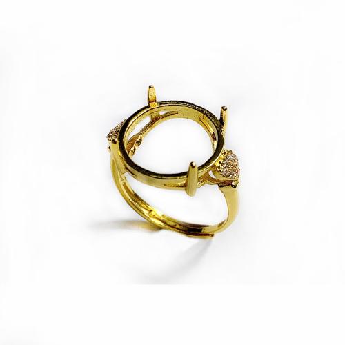 Brass Bezel Ring Base, Cupronickel, DIY & different styles for choice, Sold By PC