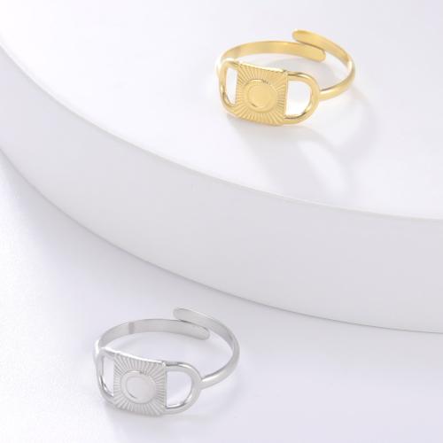 Edelstahl Ringe, 304 Edelstahl, Modeschmuck & unisex, keine, verkauft von PC