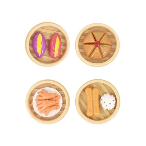 Mobile Phone DIY Decoration, Resin, food shape, epoxy gel, more colors for choice, 43x43mm, Approx 100PCs/Bag, Sold By Bag