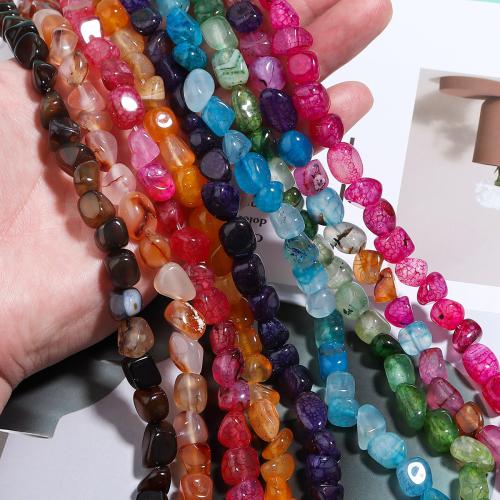 Agate Beads, DIY, more colors for choice, 38PCs/Strand, Sold By Strand