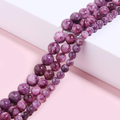 Gemstone Jewelry Beads, Spodumenite, Round, DIY & different size for choice, more colors for choice, Sold By Strand