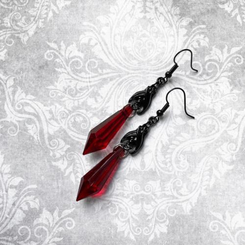 Iron Earring with Glass plated fashion jewelry Sold By Pair