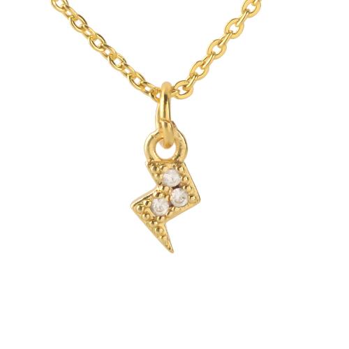 Cubic Zirconia Micro Pave Brass Pendant, plated, DIY & different styles for choice & micro pave cubic zirconia, gold, Sold By PC