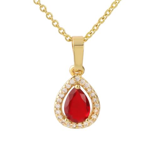 Cubic Zirconia Micro Pave Brass Pendant plated DIY & micro pave cubic zirconia Sold By PC