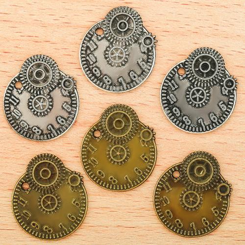 Tibetan Style Pendants, plated, DIY, more colors for choice, 22x20mm, 100PC/Bag, Sold By Bag