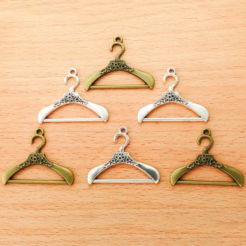 Tibetan Style Pendants, Hanger, plated, DIY, more colors for choice, 38x30mm, 100PC/Bag, Sold By Bag